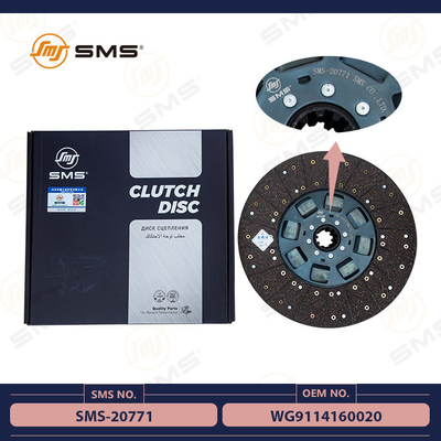 Disco de embreagem SMS-20771 das peças da caixa de engrenagens de WG9114160020 Sinotruk Howo
