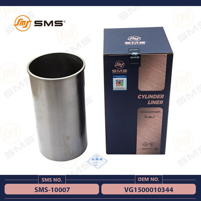 Forro SMS-10007 do cilindro das peças de motor de VG1500010344 Sinotruk Howo