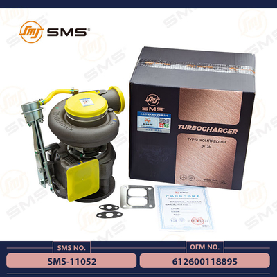 Turbocompressor SMS-11052 de 612600118895 peças de motor de Shacman das peças sobresselentes do caminhão de SMS