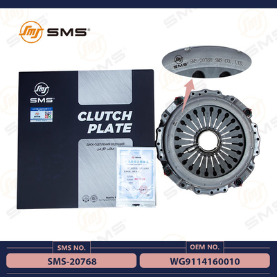 Placa de embreagem SMS-20768 do motor dos caminhões de WG9114160010 Sinotruk Howo