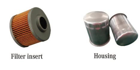 Filtros de carcaça metálica personalizados Máquinas e matéria-prima