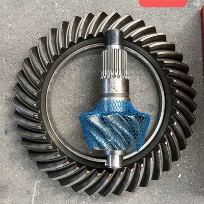 2402N1041-025/026 Pinion e roda de coroa HOWO Peças de camião engrenagem de bisel em espiral