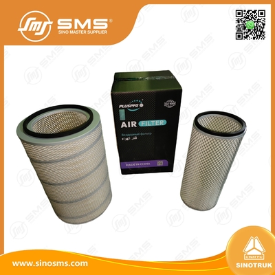 Elementos do filtro de ar WG9719190001 HOWO Peças Conjunto do filtro de ar