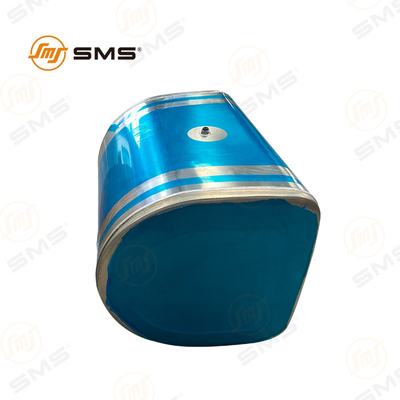WG9725550006 SINOTRUK Peças sobressalentes do motor Tanque de combustível D-forma 400L
