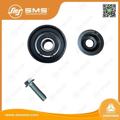 Pulley idler 202V95800-6098 HOWO Truck Parts Belt Tensioner Roller Belt Idler Pulley Tensioner Idler Flat Idler