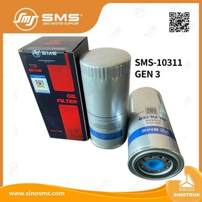 Filtro de óleo VG61000070005 Filtro de ar Óleo SINOTRUK HOWO Peças do motor do camião Alteração de óleo e filtro