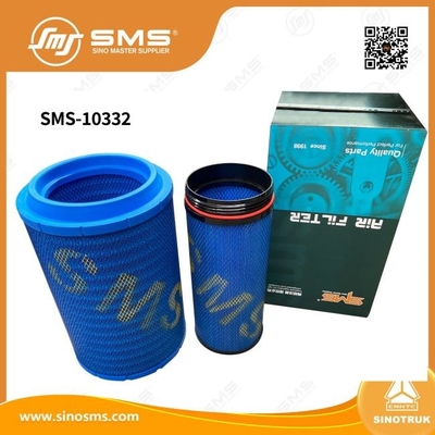 WG9725190102+103 Elementos de filtro de ar Sinotruck HOWO Peças de camião