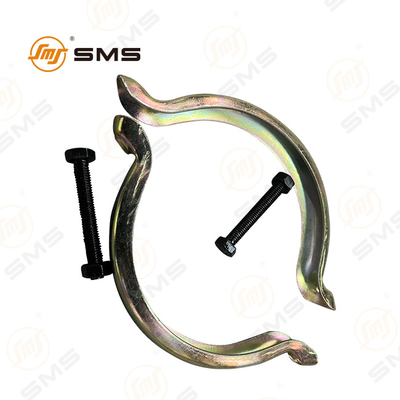 Clamps de tubos de escape DZ95259540004 Muffler Tube Clamps Shacman Truck Parts